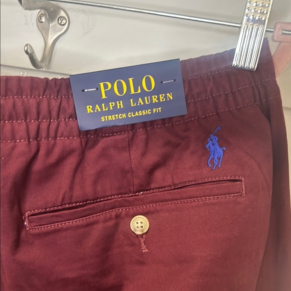 Polo by Ralph Lauren Men's Burgundy Pants - Picture 3 of 5